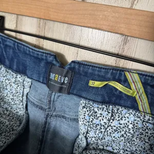 Maeve Anthropologie Bohemian High Rise Tailored Flare Jeans Medium Wash‎ Size 32 thumbnail 6