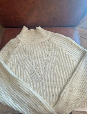 Altar'd State Knit Sweater Cream thumbnail 1