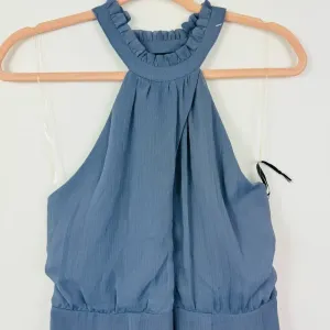 LULU'S Beyond Explanation Slate Grey‎ Maxi Dress Size Medium thumbnail 10