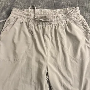 Women's Gray Jogger Windbreaker Pants thumbnail 2