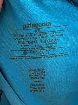 Patagonia women’s Capilene 1 Silkweight Stretch T-Shirt sz XS thumbnail 3