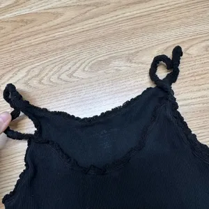 Brandy Melville Lace Trim Ribbed Tank thumbnail 4