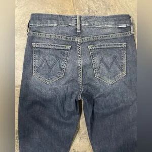 MOTHER‎ The Looker Crop On the Edge Jeans Sz 25 thumbnail 3