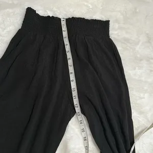 Bobeau Bebop Medium Black Wide Leg Flowy gauze Pants thumbnail 7