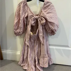 Angel Blush Pink Mini Dress Size 4 thumbnail 3