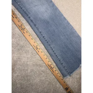 risen jeans 5/27 boot cut jeans flare high rise raw hem thumbnail 10