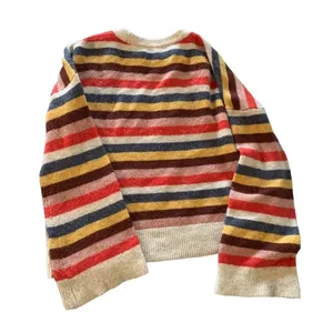 Madewell XXS oversized striped sweater with flare arms thumbnail 4