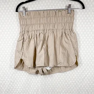 Free People Movement Tan The Way Home High Rise Active Shorts‎ thumbnail 2