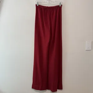 Staud NWT Stroll Pant in‎ Pomegranate Red Size Small thumbnail 6