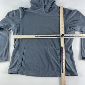 Columbia Hoodie Sweatshirt Women's Medium Gray Pullover Fleece Ladies thumbnail 5
