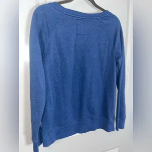 NBA Sz Small Womens Fleece Lined OKC OklahomaCity Thunder Blue Cotton Sweatshirt thumbnail 8
