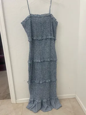 Amazon Blue dress thumbnail 2