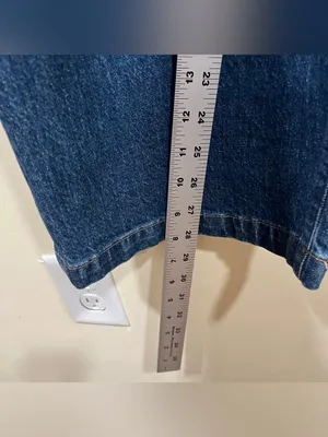 Madewell Women's The Perfect Vintage Wide-Leg Jeans size 28 petite blue thumbnail 5