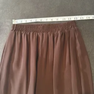 Women’s Brown Chiffon Lapel Jacket 3 Piece Formal Wedding Party Pant Suit Size 4 thumbnail 11