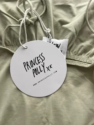 NEW Princess Polly Sage Mini Dress thumbnail 4