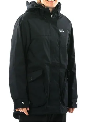 Nike 6.0 Womens size Medium Kesak Snowboarding Skiing Jacket Nylon Black 384696 thumbnail 1