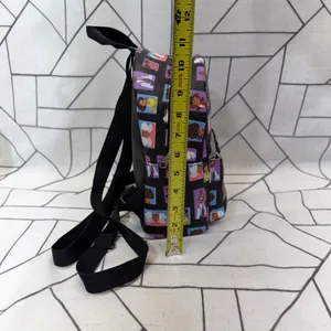 Loungefly The Proud Family Mini Backpack OS Black‎ Character Portrait Print Bag thumbnail 10