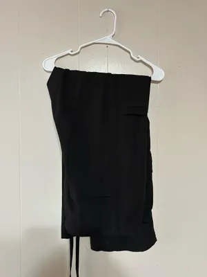 Natural Uniform Black Scrub Set Size 3X thumbnail 2