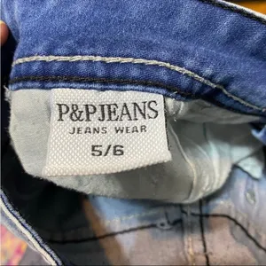 P & P Skinny Jeans with Faded Detailing thumbnail 3
