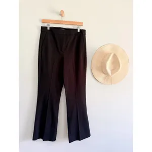 J.Crew Factory | NWT Tall Nicki Flare Pant in Black | Sz T8 thumbnail 2