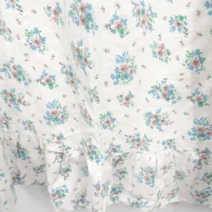 The Vermont Country Store Womens Floral Cotton Cottagecore‎ Flannel Nightgown M thumbnail 4