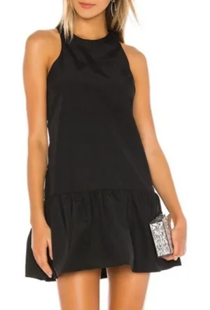 Amanda Uprichard Black Alejandro Mini Dress Size Small thumbnail 1