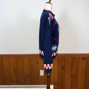 Adorable Vintage 1980s/90s Countryside Classics Hand Embroidered Sweater! thumbnail 3