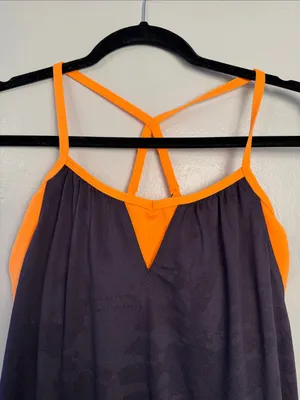 The North Face purple Tank with Bright Orange Straps thumbnail 3
