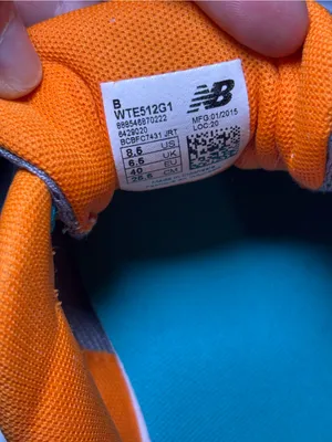 New Balance 512 Running Shoes Womens Size 8.5 Sneakers Teal Blue Orange thumbnail 9