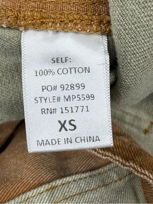Everyday Chic Take The Streets Pants XS Olive Taupe Colorblock Utility NWT thumbnail 6