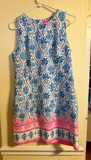 lilly pulitzer size 6 dress excellent condition thumbnail 1