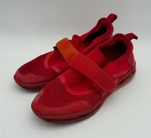 Aldo $85 Red Air Cushion Woman’s 8.5 Slip-on Hook and Loop Closure Running Shoes thumbnail 1
