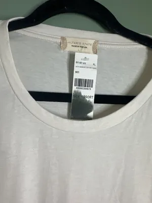 Altar'd State Women's L Tee Shirt 100% Cotton Made USA Short Sleeve NWT casual thumbnail 7