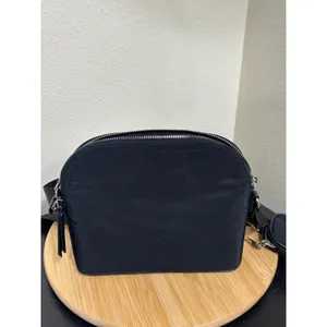 Steve Madden Crossbody Bag Small Dome Black Nylon with Coin Purse Strap thumbnail 13