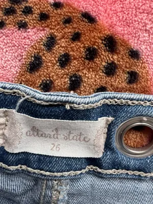 Altar'd State Jean Shorts Denim 26 thumbnail 3