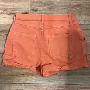 BDG High Waist Women's Shorts in Coral thumbnail 4