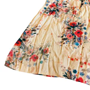 Zara Floral Print Slip Dress Lace Trim Spaghetti Strap Mini Size XS Women's thumbnail 5