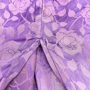Vintage Handmade‎ Strapless Midi Dress Size M Paisley Floral Purple Boho Indie thumbnail 10
