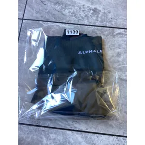 Alphalete Amplify Seamless Scrunch Butt Biker Shorts Teal Blue Womens Small thumbnail 8