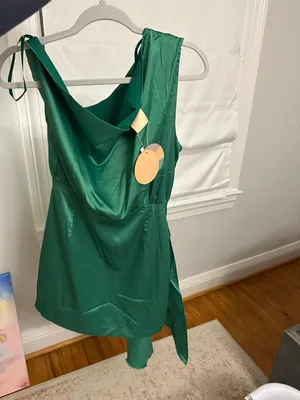 Sage And Paige Green Dress thumbnail 3
