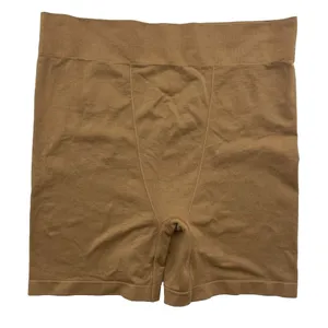 Gymshark Large Seamless Boxers Shorts Underwear Back‎ Band Logo Beige High Rise thumbnail 3