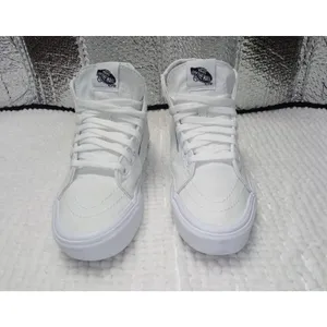 VANS Sk8-Hi Tapered High Top White Women Canvas Sneakers Skate Size M 5.5 W 7 thumbnail 3