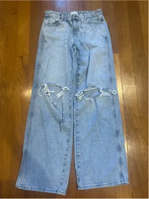 PAC sun baggy wide leg jeans thumbnail 1
