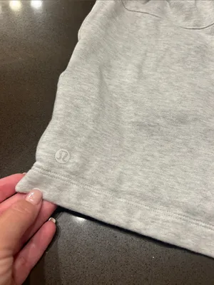 lululemon athletica Light Gray Athletic Lounge Shorts thumbnail 5