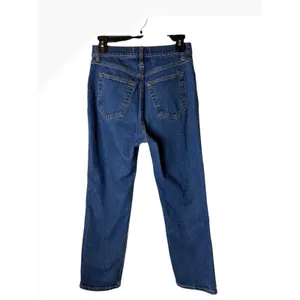 Abercrombie & Fitch Ankle Straight Jeans‎ Women 26 Blue Denim Ultra High Rise thumbnail 3