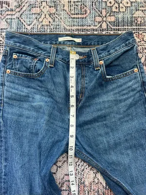 Levi's Women's Low Pro Relaxed Fit Straight Leg Jeans Denim Classic Size 25 thumbnail 9