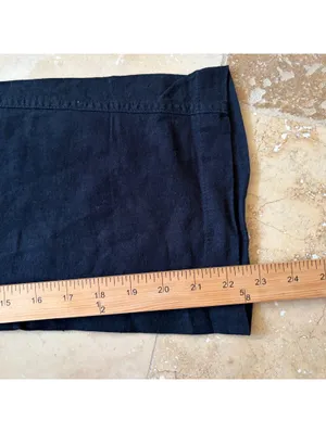 Roxy Oceanside Linen Blend Beach Pants Crop Capri Rope Drawstring Women's XS thumbnail 6
