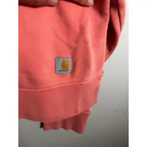 Carhartt Womens French Terry Midweight‎ Hoodie Aged Coral Loose Fit XL Pink thumbnail 4
