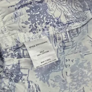 Sugarlips Francine Toile Sky Sammy Ruffle Drop Waist Dress Blue White Small‎ thumbnail 7