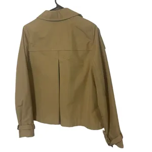 Merona Vintage Y2k Women's Size Large Tan Button Academia Jacket‎ Coat thumbnail 7